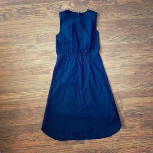 Madewell navy blue tank dress